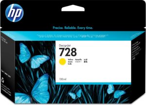 Hewlett Packard – HP Ink Cartridge/728 DJ Yellow (F9J65A)