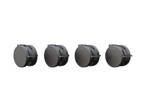 MULTIBRACKETS – M TENTE WHEELPACK 100MM FOR M MOTORIZED PUBLIC FLOORSTAND 160KG (7350073735648)