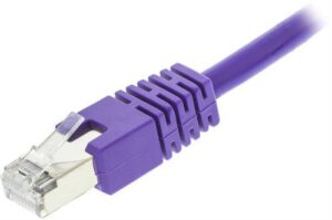 DELTACO – F/UTP Cat6 laitekaapeli, 15m, lila (STP-615P)