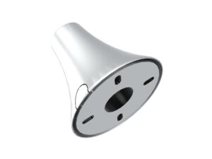 MULTIBRACKETS – M PRO SERIES - FLOOR TO CEILING WALL PLATE CHROME (7350073736188)