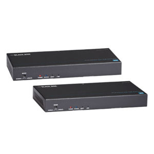 BLACK BOX  VIDEO EXTENDER - DISPLAYPORT, RS-232, AUDIO, USB 2.0, 4K (UVX-DP-TP-100M)