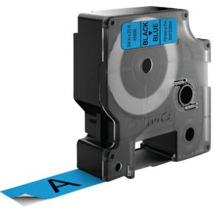 DYMO – D1, marking tape, 19mm, black text on blue tape, 7m - 45806 (S0720860)