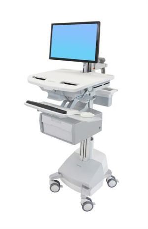 ERGOTRON STYLEVIEW CART WITH LCD ARM (SV44-12B1-2)