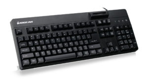 IOGEAR – 104-Key Keyboard w/ Built-in  (GKBSR202TAA)
