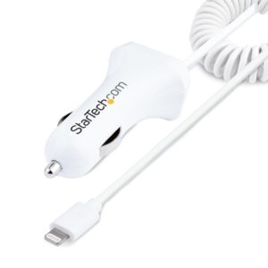 STARTECH Lightning Car Charger 2 Ports (USBLT2PCARW2)