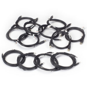 BLACK BOX SECURE SECURE KM CABLE KIT WITH CAC, 6-FT. (1.8-M) (SKVMCBL-KM-6C)
