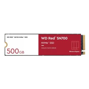 WESTERN DIGITAL – SSD Red SN700 500GB NVMe M.2 PCIE Gen3 (WDS500G1R0C-68BDK0)