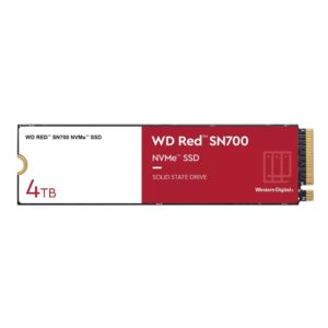 WESTERN DIGITAL – WD Red SSD SN700 NVMe 4TB GB M.2 2280 (WDS400T1R0C-68BDK0)