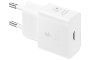 SAMSUNG 25W USB-C GAN POWER ADAPTER WHITE (W/O CABLE) (EP-T2510NWEGEU)