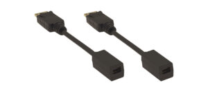 KRAMER ADC-DPM/MDPF DISPLAYPORT (M) TO MINI DISPLAYPORT (F) ADAPTER CABLE (99-97220005)