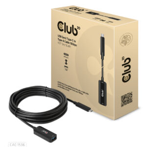 CLUB 3D USB GEN2 TYPE-C TO TYPE-A 5M (CAC-1536)