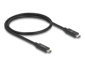 DELOCK – USB 80 Gbps Kaapeli USB-C Uros-Uros 16K 60 Hz PD 3.1 240W Koaks 0,5 m (81210)