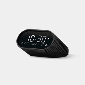 LEXON Ray Clock - Black (LR155MN3)