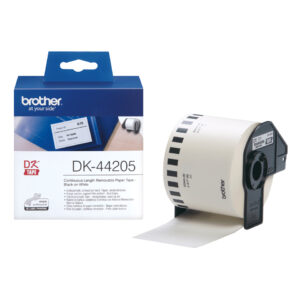 BROTHER DK44205 WHITE REM. PAP TAPE 62MM