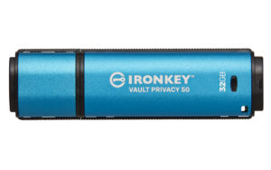 KINGSTON 32GB IRONKEY VAULT PRIVACY 50 AES-256 ENCRYPTED, FIPS 197 (IKVP50/32GB)