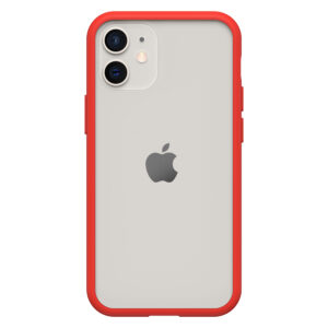 OTTERBOX – React iPhone 12 mini clear/red POLY BAG (77-81058)