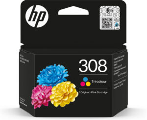 Hewlett Packard – HP 308 Tri-color Original Ink Cartridge (7FP20UE#301)