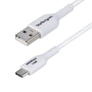 STARTECH 1m USB-A to USB-C Cable (USB2AC1MNCWHE)