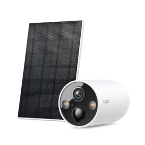 TP-LINK – TP LINK TAPO C425 KIT SOLAR-POWERED SECURITY CAMERA KIT (TAPO-C425-KIT)