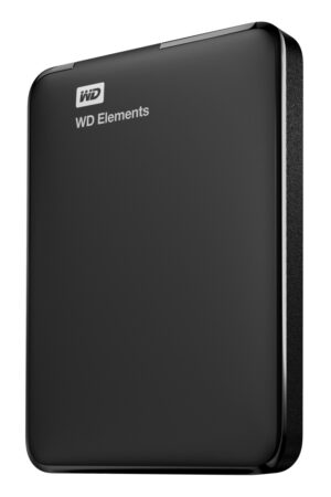 WESTERN DIGITAL – HDD EXT Elements 4TB Black WorldWide (WDBU6Y0040BBK-WESN)