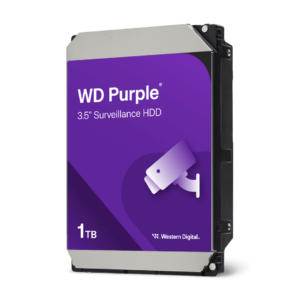 WESTERN DIGITAL PURPLE 1TB 3.5" HDD SATA III  SURVEILLANCE  (WD11PURZ)