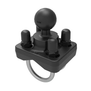 RAM MOUNTS DOUBLE U-BOLT BASE W 1.0" BALL (RAM-B-235U)