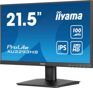 iiyama ProLite XU2293HS-B6, 54,6 cm (21.5"), 1920 x 1080 pikseliä, Full HD, LED, 1 ms, musta