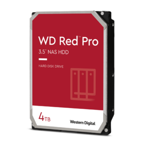 WESTERN DIGITAL – HDD Desk Red Pro 4TB 3.5 SATA 6GBs 256MB (WD4005FFBX)