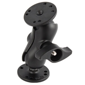 RAM MOUNTS WITH METAL KNOB & SHORT ARMS (RAM-101MU-B)