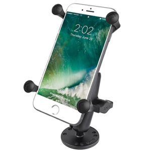 RAM MOUNTS X-GRIP LARGE PHONE MOUNT WITH DRILL-DOWN BASE (RAM-B-138-UN10)