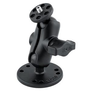 RAM MOUNTS DRILL-DOWN MOUNT WITH 1/4"-20 THREADED CAMERA ADAPTER (RAM-B-202-A-366U)