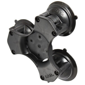 RAM Mounts – RAM TRIPLE SUCTION CUP BASE (RAP-365-224-1BU)
