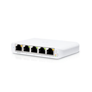 Ubiquiti Networks – USW Flex Mini, 5 portin hallittava kytkin, Gigabit Ethernet, valkoinen (USW-Flex-Mini)