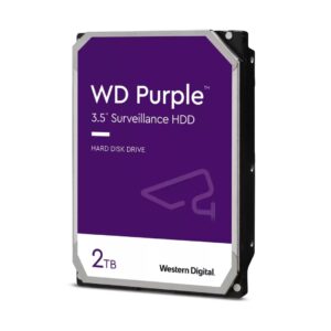 WESTERN DIGITAL PURPLE 2TB 3.5"  HDD SATAIII SURVEILLANCE (WD23PURZ)