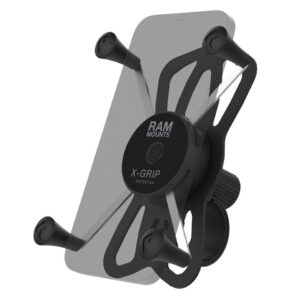 RAM Mounts – UNPKD RAM HANDLEBAR MOUNT WITH X-GRIP LARGE PHONE HOLDER (RAP-460-UN10U)