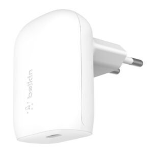 BELKIN 30w USB-C PD PPS Wall Charger (WCA005VFWH)