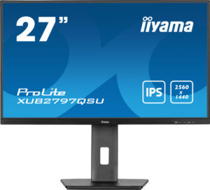 Iiyama – 27" IPS, 2560x1440@100Hz QHD,  (XUB2797QSU-B1)