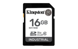 KINGSTON 16GB SDHC INDUSTRIAL -40C TO 85C C10 UHS-I U3 V30 A1 PSLC (SDIT/16GB)