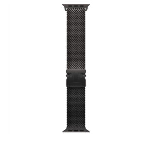 APPLE 49mm Black Titanium Milanese Loop (MXKG3ZM/A)