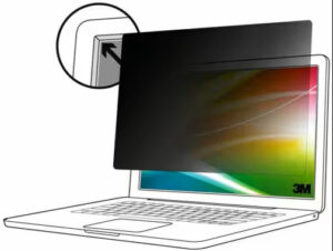 3M™ BRIGHT SCREEN -TIETOSUOJAKALVO 14" KANNETTAVALLE TIETOKONEELLE, 16:10 (BP140W1B)